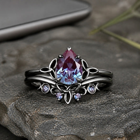 Amethyst Grace Bold Ring